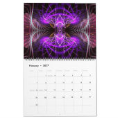 Fractal Artistry 12-maanden Kalender (Feb 2027)