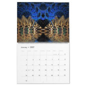 Fractal Artistry 12-maanden Kalender (Jan 2027)