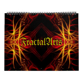 Fractal Artistry 12-maanden Kalender