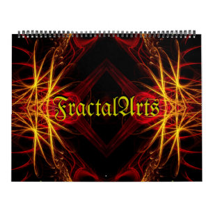 Fractal Artistry 12-maanden Kalender