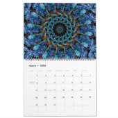 Fractal Artistry 12-maanden Kalender (Mar 2026)
