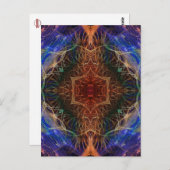 Fractal Arts #4 Briefkaart (Voorkant / Achterkant)