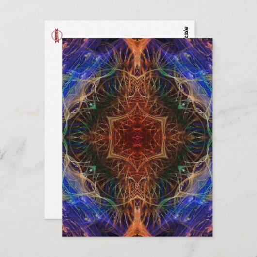 Fractal Arts #4 Briefkaart (Voorkant / Achterkant)