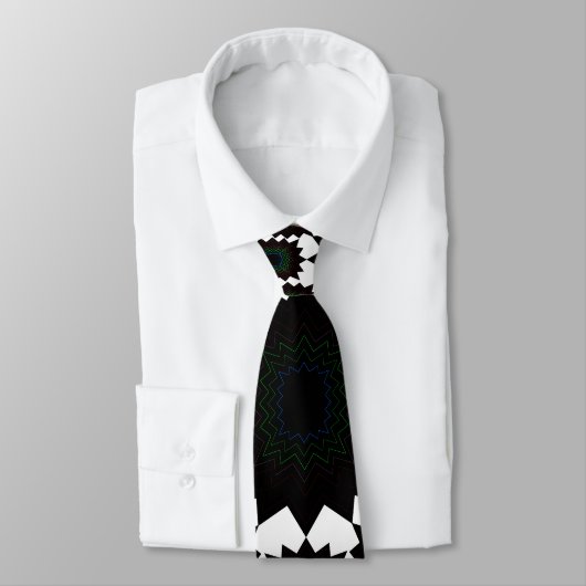 Fractal Artwork: Aangepast Stropdas: Psychedelic N Stropdas (Gebonden)