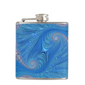 Fractal Artwork Heupfles (Voorkant)