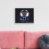 Fractal Astronaut Canvas Afdruk (Insitu (Woonkamer))