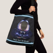 Fractal Astronaut Crossbody Tas (Dichtbij)