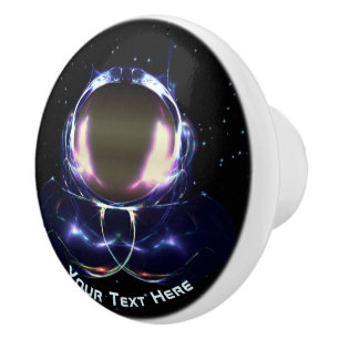 Fractal Astronaut Keramische Knop