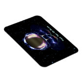 Fractal Astronaut Magneet (Rechterzijde)