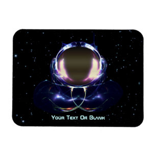 Fractal Astronaut Magneet