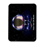 Fractal Astronaut Magneet (Verticaal)