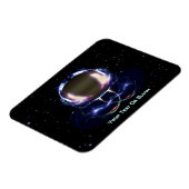 Fractal Astronaut Magneet (Linkerzijde)