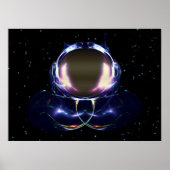 Fractal Astronaut Poster (Voorkant)