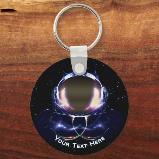 Fractal Astronaut Sleutelhanger (Voorkant)