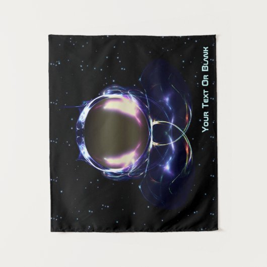 Fractal Astronaut Wandkleed (Voorkant)