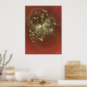 Fractal Attraction Poster (Keuken)