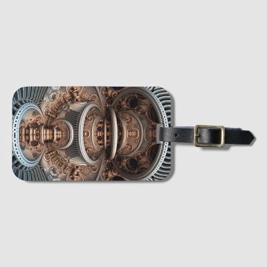 Fractal Bagagelabel (Voorkant (horizontaal))