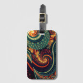 Fractal Bagagelabel (Voorkant (verticaal))