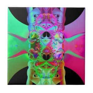 Fractal Beast Tegeltje