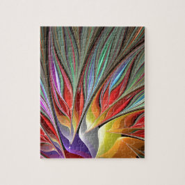 Fractal Bird of Paradise Legpuzzel