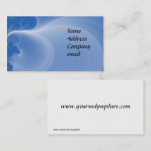 Fractal bizcard visitekaartje (Voorkant / Achterkant)