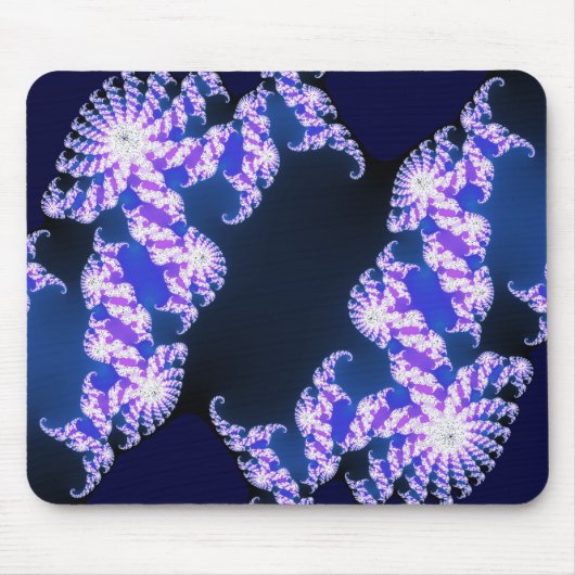 Fractal blue muismat (Voorkant)