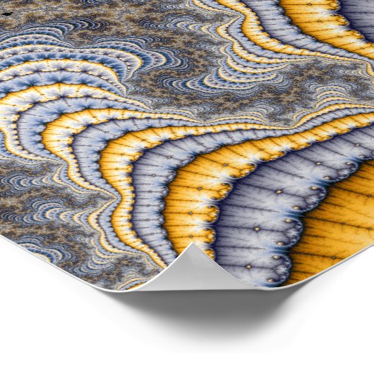 Fractal Borden - Fractal Poster (Hoek)