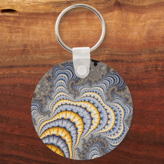 Fractal Borden - Fractal Sleutelhanger (Voorkant)