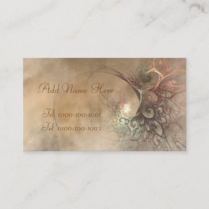 Fractal Bouquet-profielkaart Visitekaartje