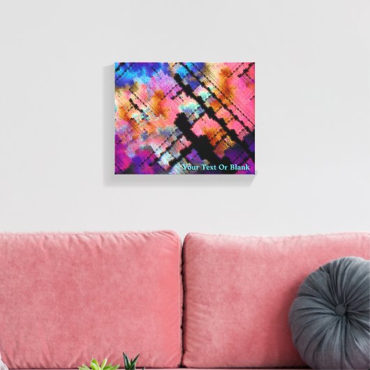 Fractal Brainstorm Canvas Afdruk (Insitu (Woonkamer))