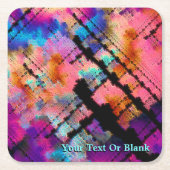 Fractal Brainstorm Kartonnen Onderzetters (Voorkant)