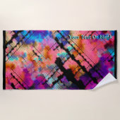 Fractal Brainstorm Strandlaken (Voorkant)