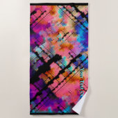 Fractal Brainstorm Strandlaken (Voorkant)