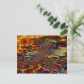 Fractal Briefkaart (Staand voorkant)