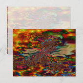 Fractal Briefkaart (Voorkant / Achterkant)
