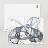fractal briefkaart 1 (Voorkant / Achterkant)