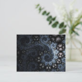 Fractal Briefkaart: Zee Briefkaart (Staand voorkant)