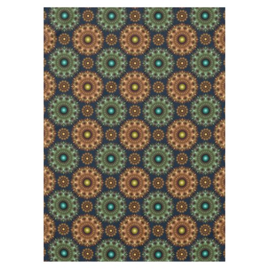 Fractal briljante glossy  decoratie tafelkleed (Voorkant)