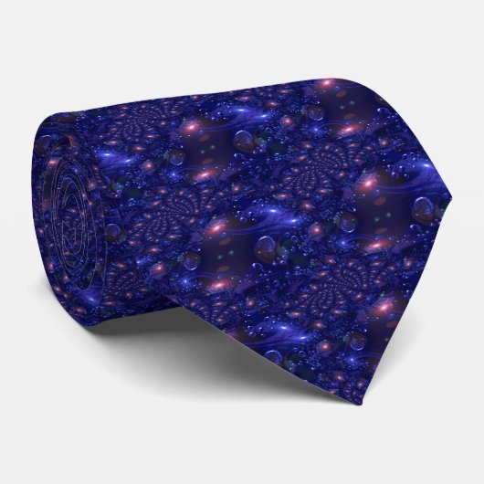 Fractal Bubble Stropdas (Opgerold)