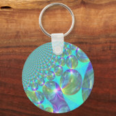 Fractal Bubbles Sleutelhanger (Voorkant)