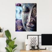 Fractal Buddha Poster (Thuiskantoor)
