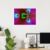 Fractal bug poster (Thuiskantoor)