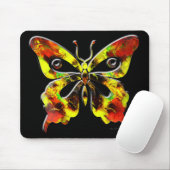 Fractal Butterfly Art 1 Mousepad Muismat (Met muis)