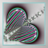 Fractal Butterfly Poster (Voorkant)