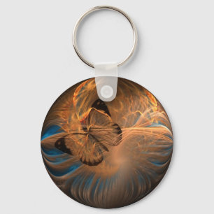 Fractal Butterfly Sleutelhanger