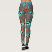 Fractal Butterfly Star of Future Leggings (Achterkant)