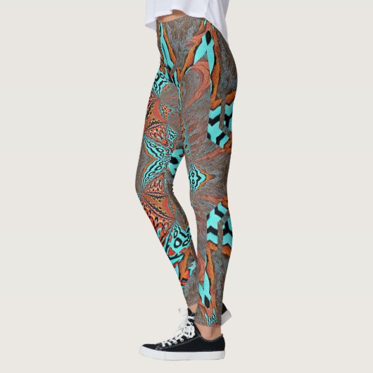 Fractal Butterfly Star of Future Leggings (Links)