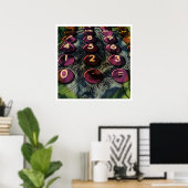 Fractal by Numbers Poster (Thuiskantoor)
