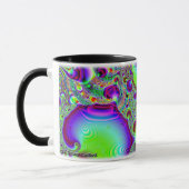 Fractal C~09 Aangepaste Mok (Links)