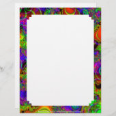 Fractal C~14 Custom Letterhead 01 - 8,5 inch x 11  (Voorkant / Achterkant)